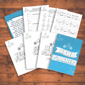 ADHD planner — printable toolkit for kids & teens