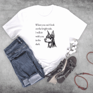 T-shirt design + styled mockup for online store